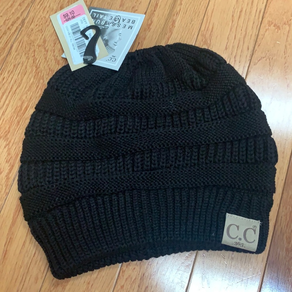 Black C.C Beanie